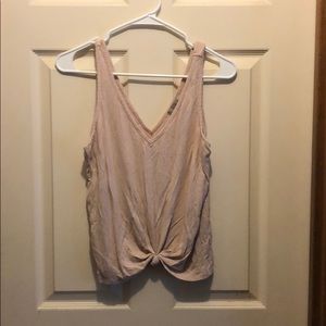 Wonderly Dusty Rose Crop Tank